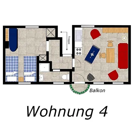 Apartment Appartementhaus Fischer